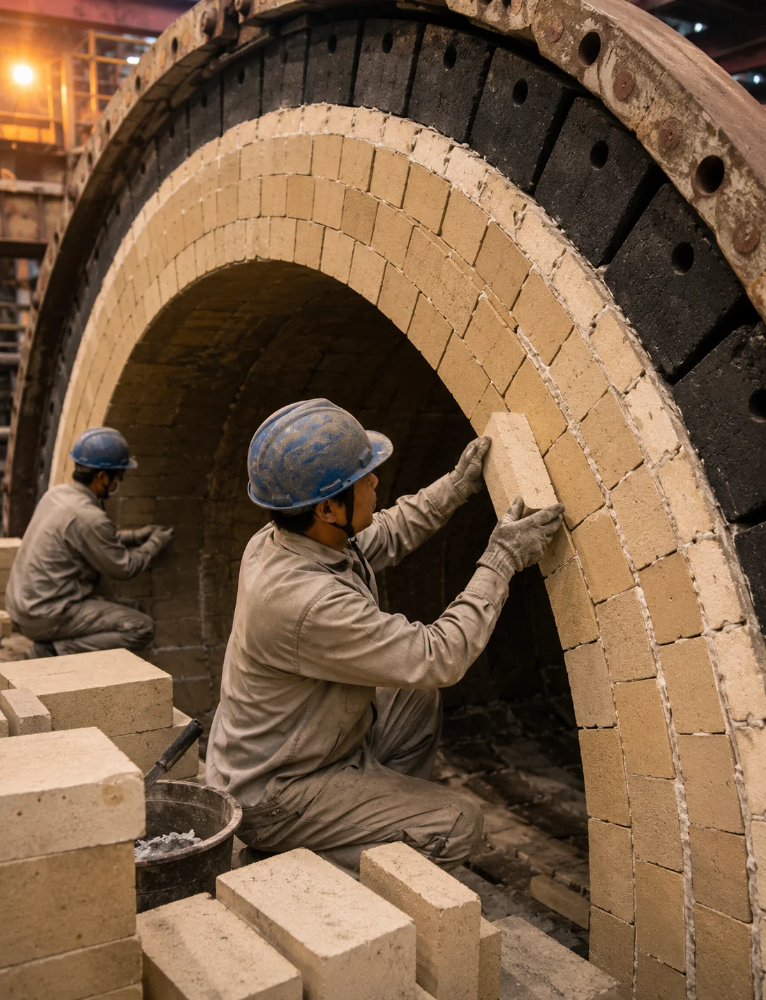 Safety Lining Materials for AOD and Secondary Metallurgy