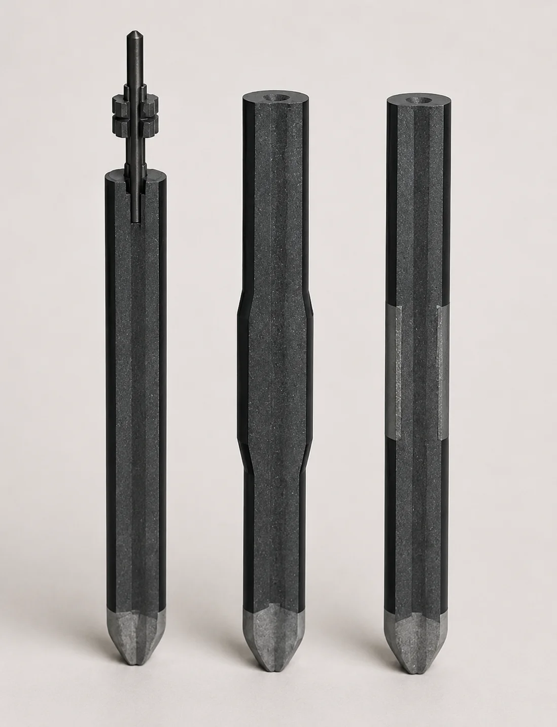 Monoblock Stoppers for Continuous Casting Tundishes, Flow Control Systems and Molten Steel Regulation Applications