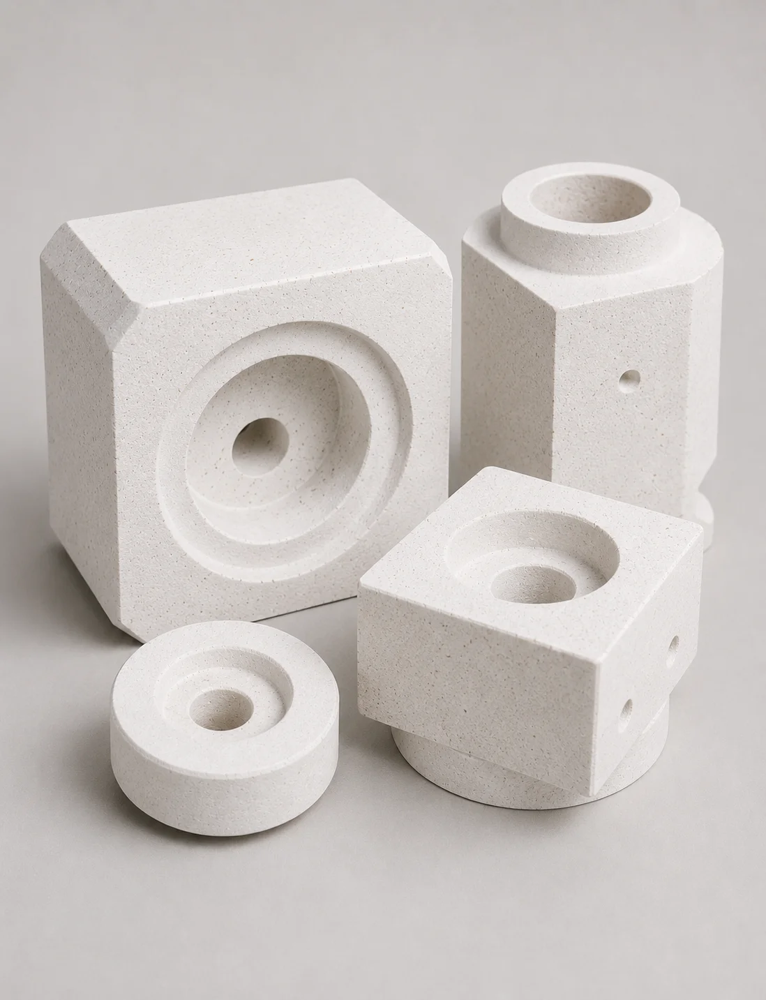 Seating Blocks for Steel Ladles, Tundishes, Flow Control Systems and Continuous Casting Applications