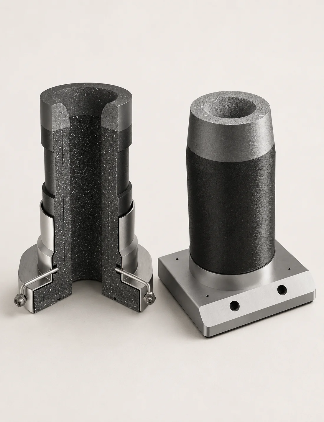 Ladle Nozzles for Steel Ladles, Continuous Casting Systems, Secondary Metallurgy Operations and Molten Steel Flow Control Applications
