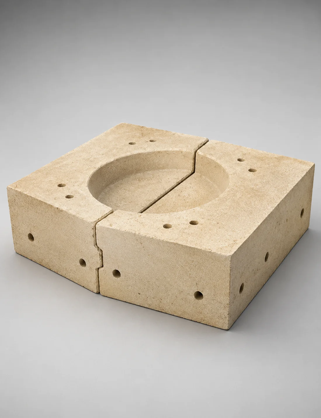 Furnace Bottom Blocks for Steelmaking, Foundry and High Temperature Industrial Furnace Applications