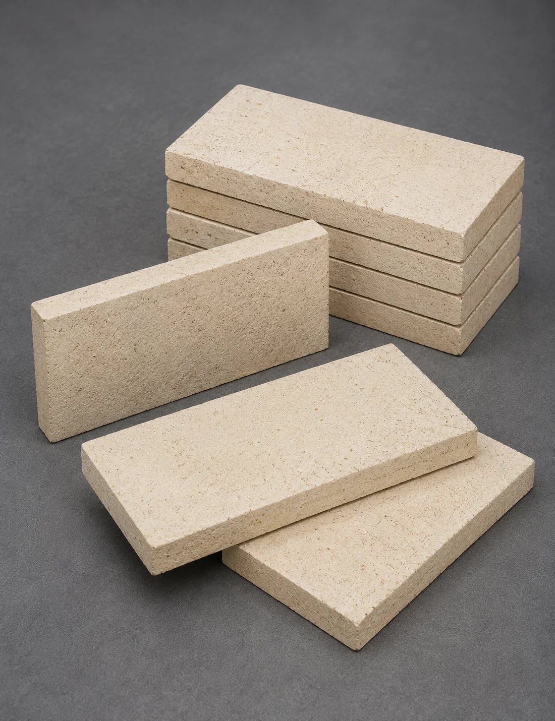 Heat Resistant Tiles - Pre-Cast Shapes and Bricks